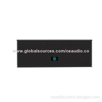NFC Bluetooth Speaker with 2 Drivers and Radiator, Microphone, Aux-in Jack, Rubber Finished